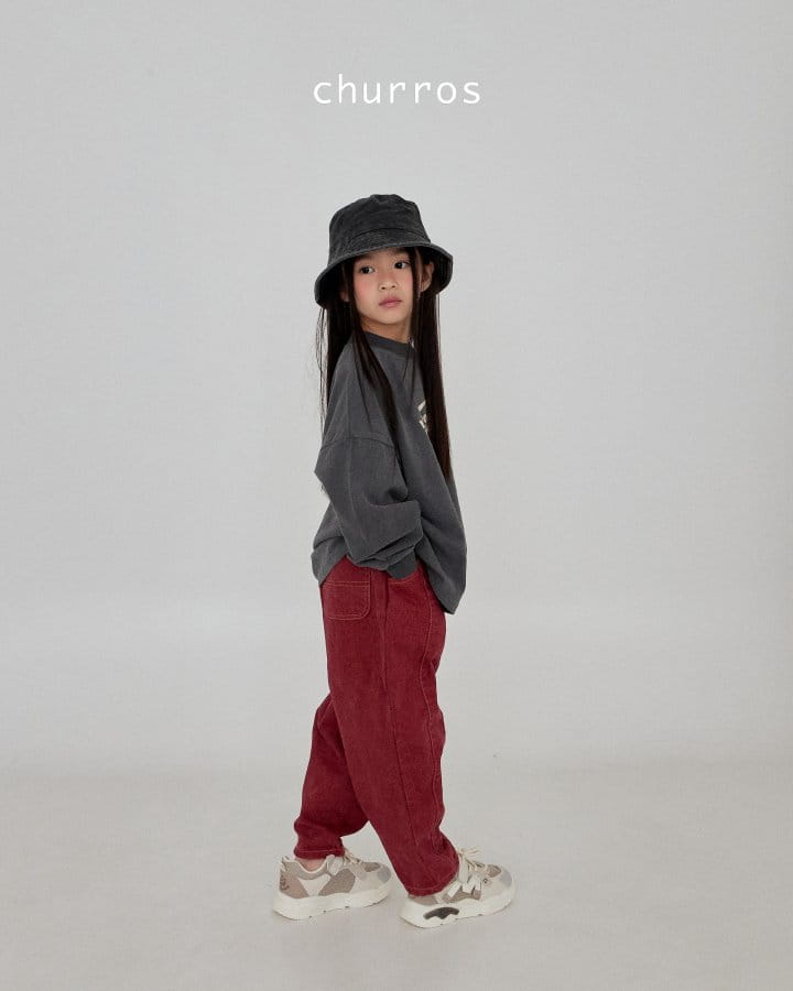 Churros - Korean Children Fashion - #childofig - Pigment Sli Pants - 4