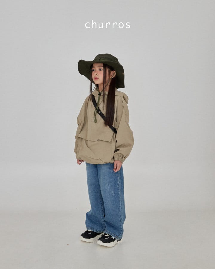 Churros - Korean Children Fashion - #childofig - Cat Vinrage Jeans - 2