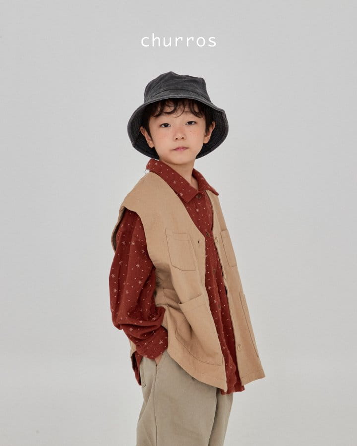 Churros - Korean Children Fashion - #childofig - Camping Vest - 2
