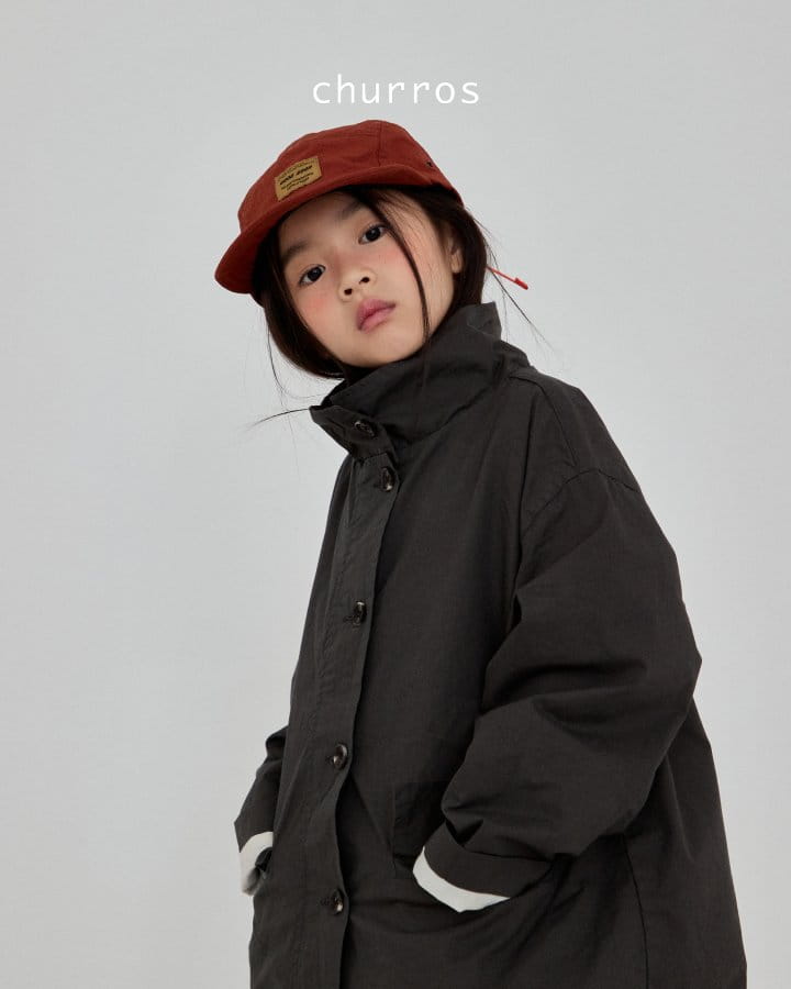 Churros - Korean Children Fashion - #childofig - Standing Overfit Jacket - 9