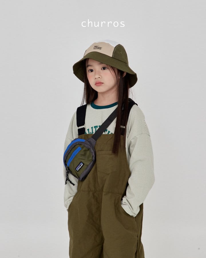 Churros - Korean Children Fashion - #childofig - Banding Overalls Pants - 6
