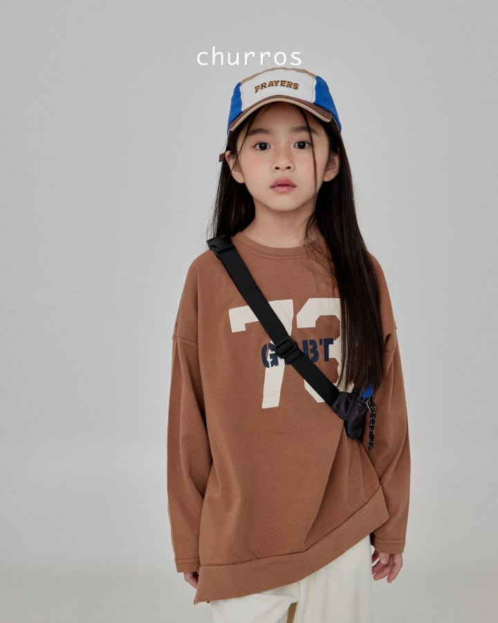 Churros - Korean Children Fashion - #childofig - 73 Logo Sweatshirt