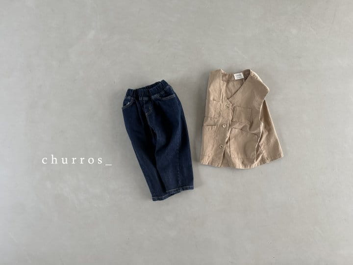 Churros - Korean Children Fashion - #childrensboutique - Unbal Jeans - 12