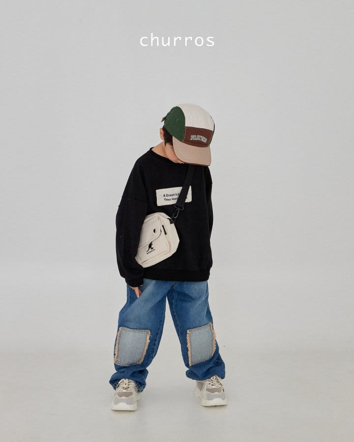 Churros - Korean Children Fashion - #childrensboutique - Knee Jeans - 6