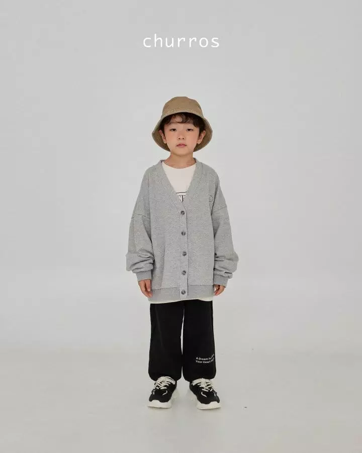 Churros - Korean Children Fashion - #childrensboutique - Lettering Pants - 2