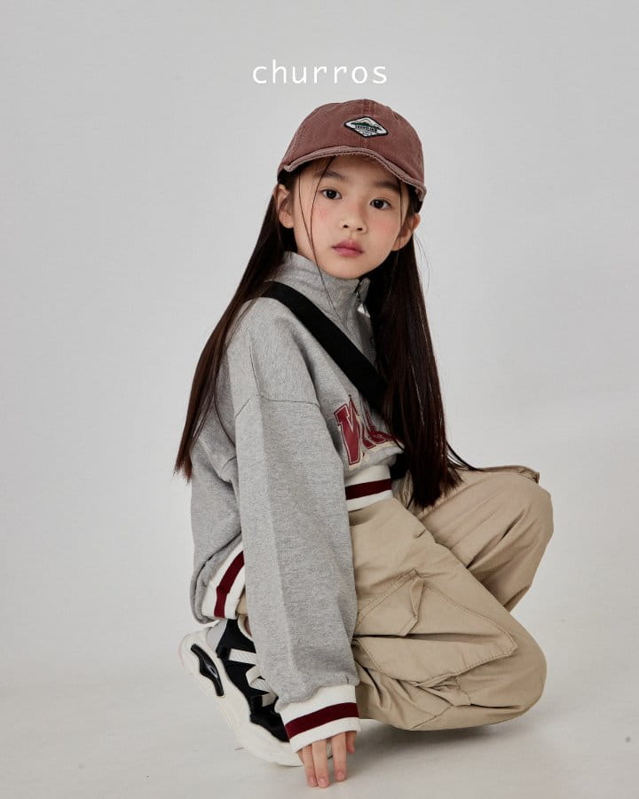Churros - Korean Children Fashion - #childrensboutique - WRAPS Point Sweatshirt - 10