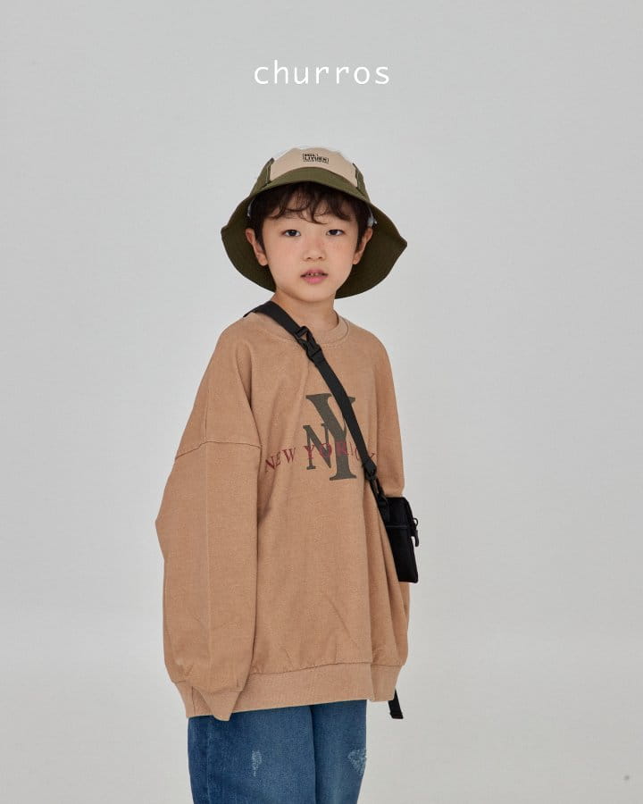 Churros - Korean Children Fashion - #childrensboutique - NY Pigment Sweatshirt - 5