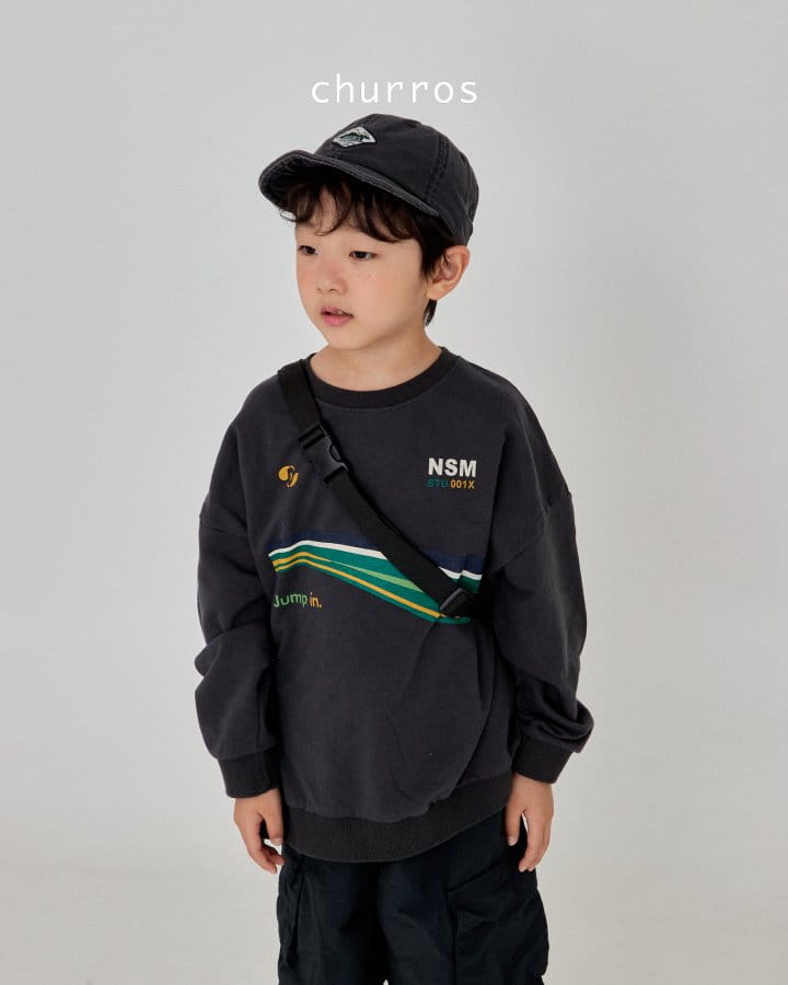 Churros - Korean Children Fashion - #childofig - NSM Grapic Sweatshirt - 4