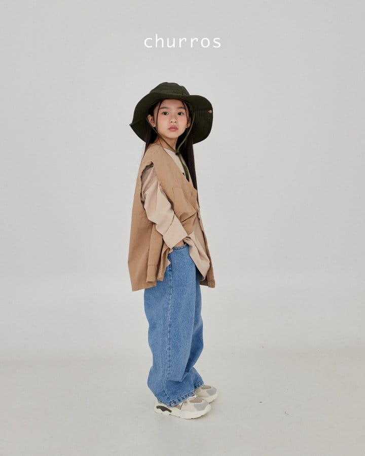 Churros - Korean Children Fashion - #childrensboutique - Camping Vest - 4