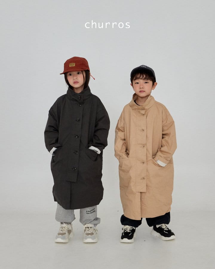 Churros - Korean Children Fashion - #designkidswear - Standing Overfit Jacket - 11
