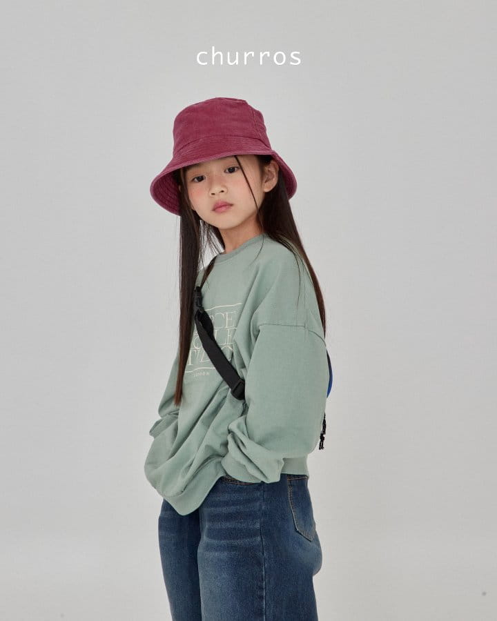 Churros - Korean Children Fashion - #designkidswear - STUDIO Lettering Tee - 9