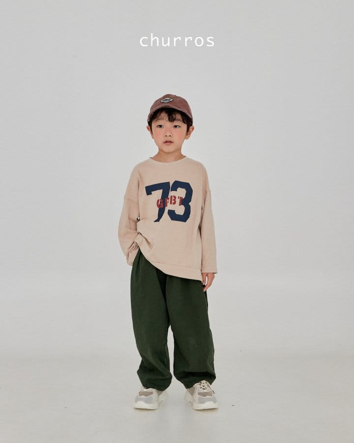 Churros - Korean Children Fashion - #childrensboutique - 73 Logo Sweatshirt - 4