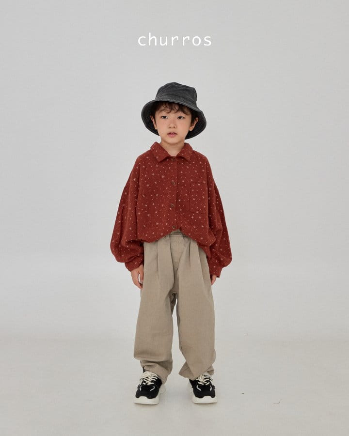 Churros - Korean Children Fashion - #discoveringself - Chino Wide Pants - 3