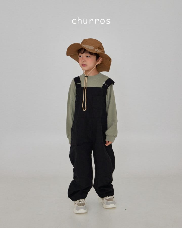Churros - Korean Children Fashion - #discoveringself - Banding Overalls Pants - 9