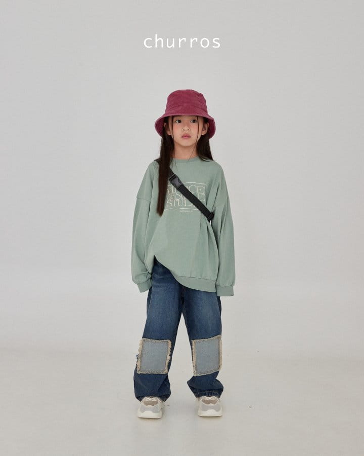Churros - Korean Children Fashion - #discoveringself - STUDIO Lettering Tee - 10