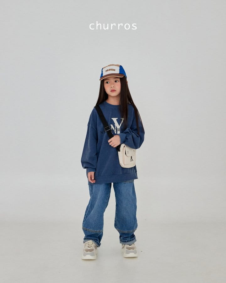 Churros - Korean Children Fashion - #discoveringself - NY Pigment Sweatshirt - 7