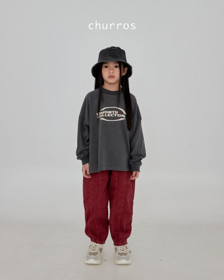 Churros - Korean Children Fashion - #fashionkids - Pigment Sli Pants - 8
