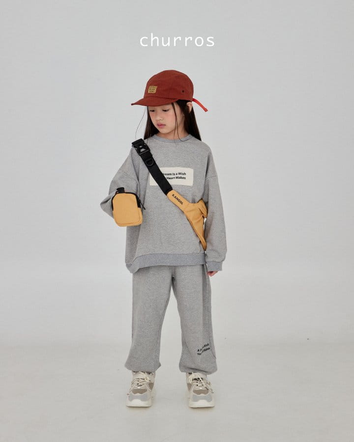Churros - Korean Children Fashion - #fashionkids - Lettering Pants - 5