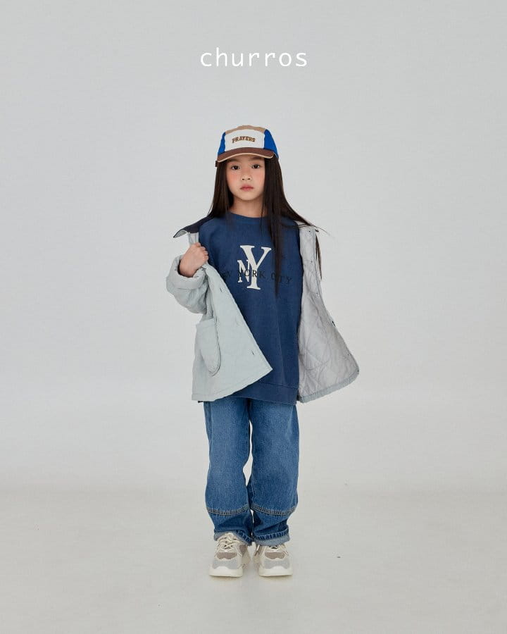 Churros - Korean Children Fashion - #fashionkids - NY Pigment Sweatshirt - 8