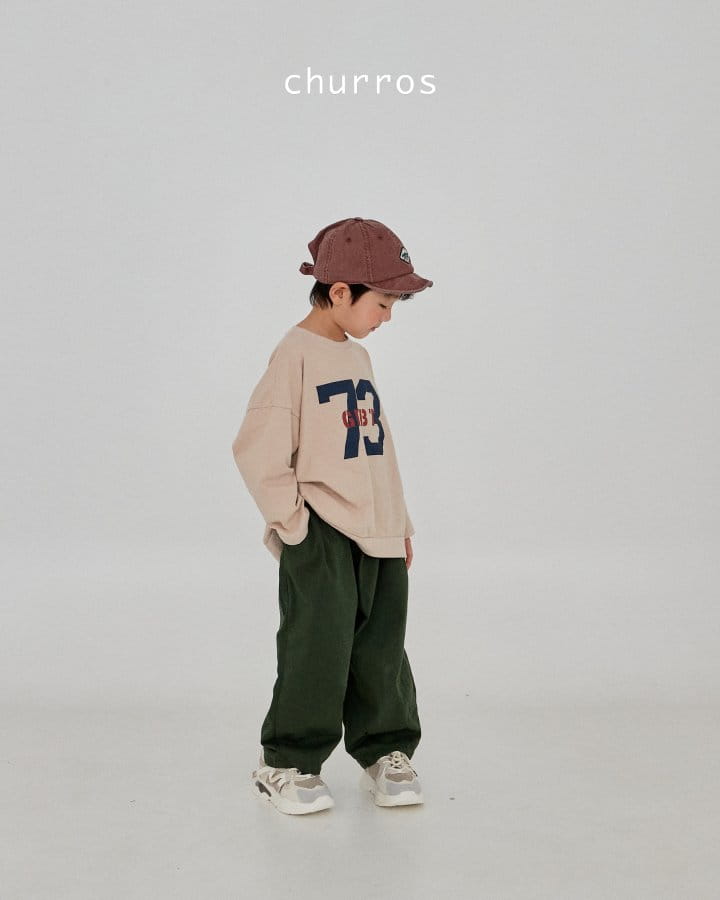 Churros - Korean Children Fashion - #fashionkids - 73 Logo Sweatshirt - 6