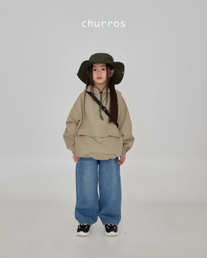 Churros - Korean Children Fashion - #kidsshorts - Pit Anorak Jumper - 10