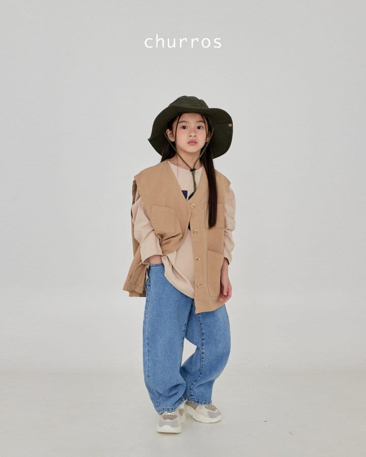 Churros - Korean Children Fashion - #kidsshorts - Camping Vest - 7