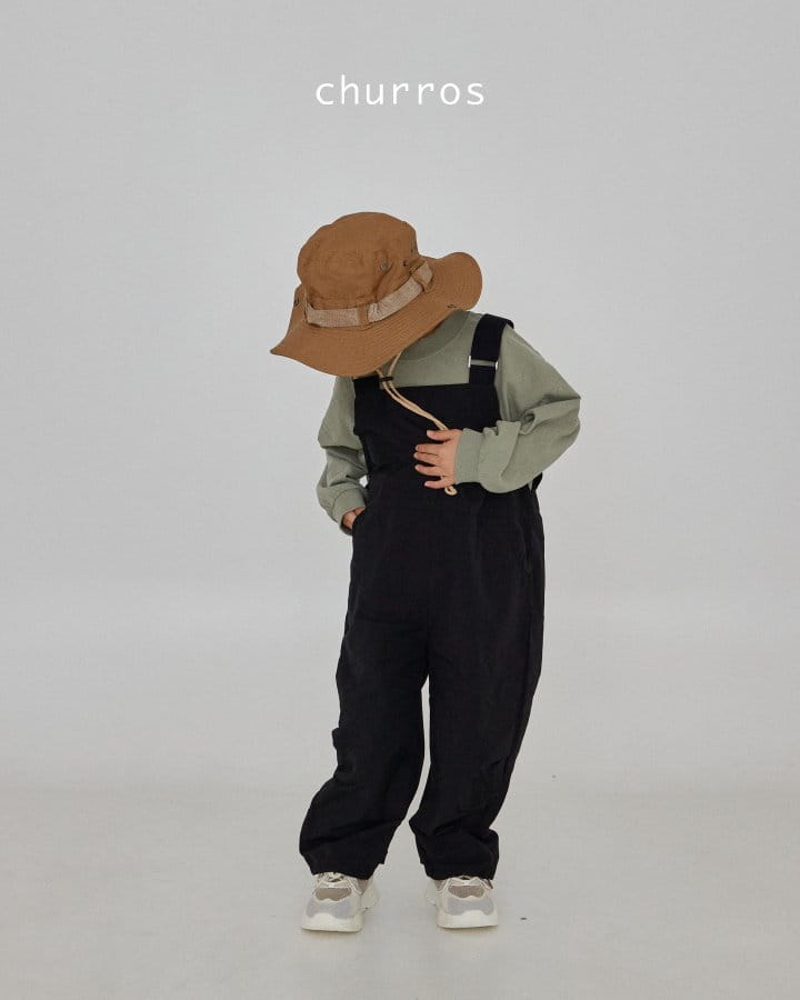 Churros - Korean Children Fashion - #kidsshorts - Banding Overalls Pants - 11