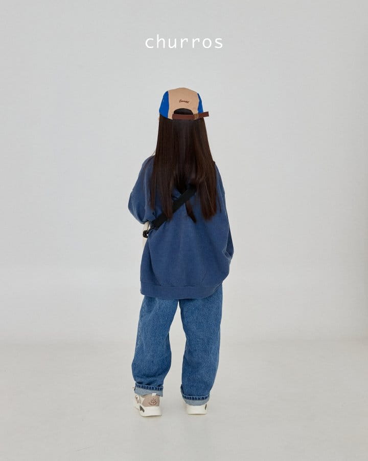Churros - Korean Children Fashion - #kidsshorts - NY Pigment Sweatshirt - 9