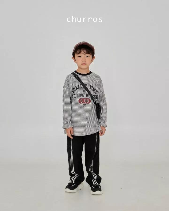 Churros - Korean Children Fashion - #kidsshorts - Unit Training Pants - 4