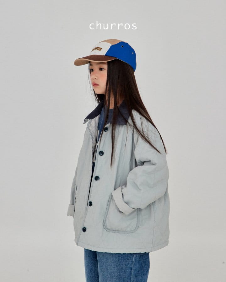 Churros - Korean Children Fashion - #kidsstore - Quilting Jacket - 2