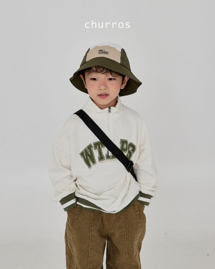 Churros - Korean Children Fashion - #kidsstore - WRAPS Point Sweatshirt