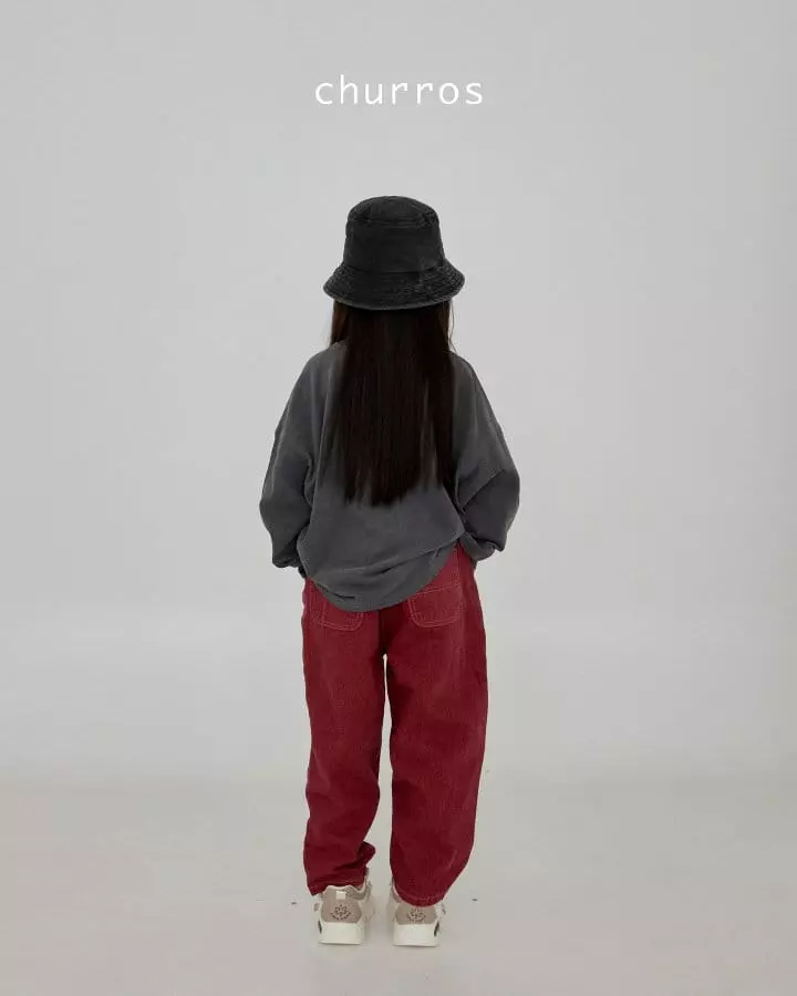 Churros - Korean Children Fashion - #kidzfashiontrend - Pigment Sli Pants - 11