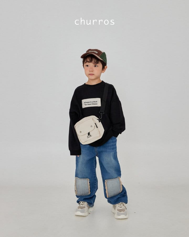 Churros - Korean Children Fashion - #kidzfashiontrend - Knee Jeans - 12