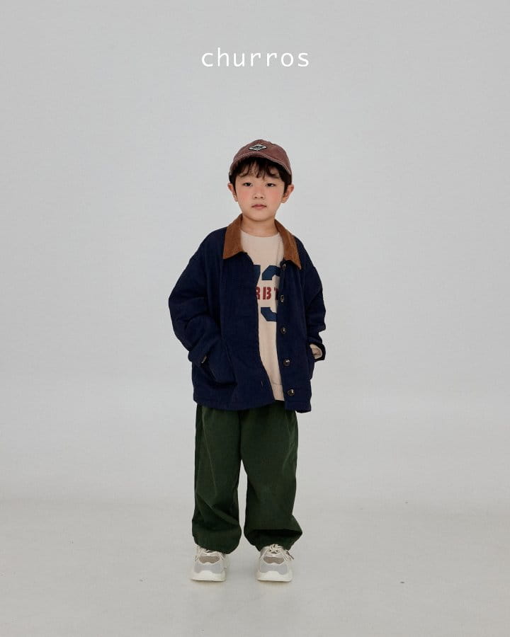 Churros - Korean Children Fashion - #kidzfashiontrend - Quilting Jacket - 3