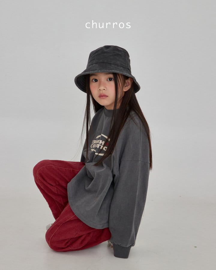 Churros - Korean Children Fashion - #kidzfashiontrend - 13 Pigment Tee - 8