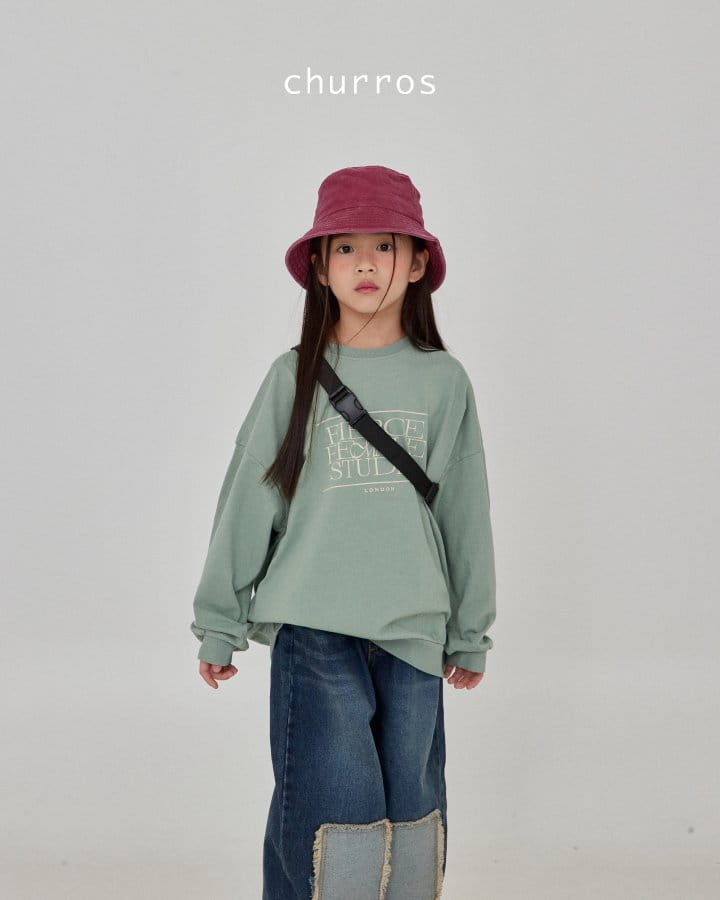 Churros - Korean Children Fashion - #littlefashionista - STUDIO Lettering Tee - 2