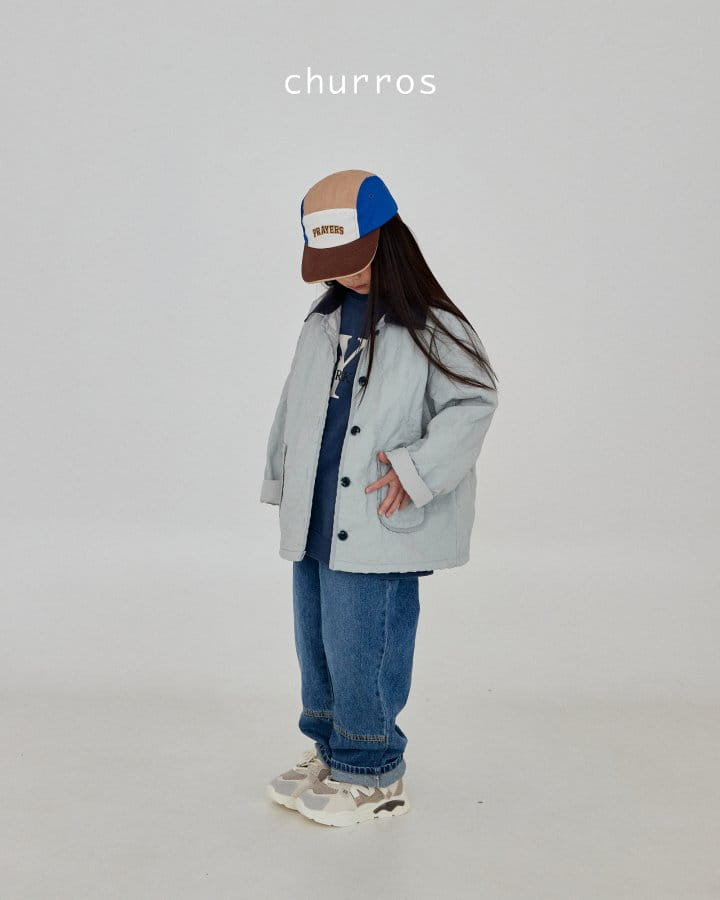Churros - Korean Children Fashion - #minifashionista - Quilting Jacket - 7