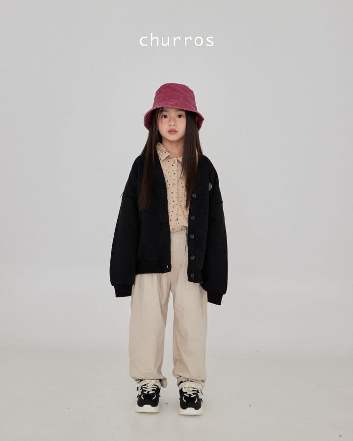 Churros - Korean Children Fashion - #minifashionista - P Basic Cardigan - 2