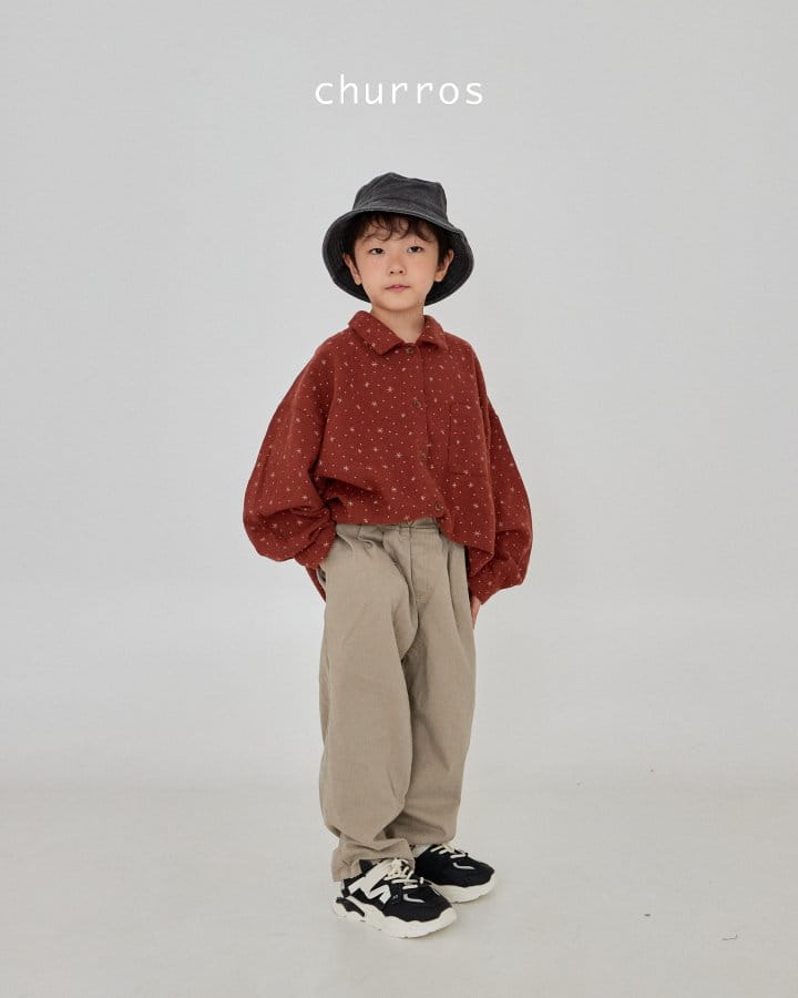Churros - Korean Children Fashion - #prettylittlegirls - Chino Wide Pants - 12