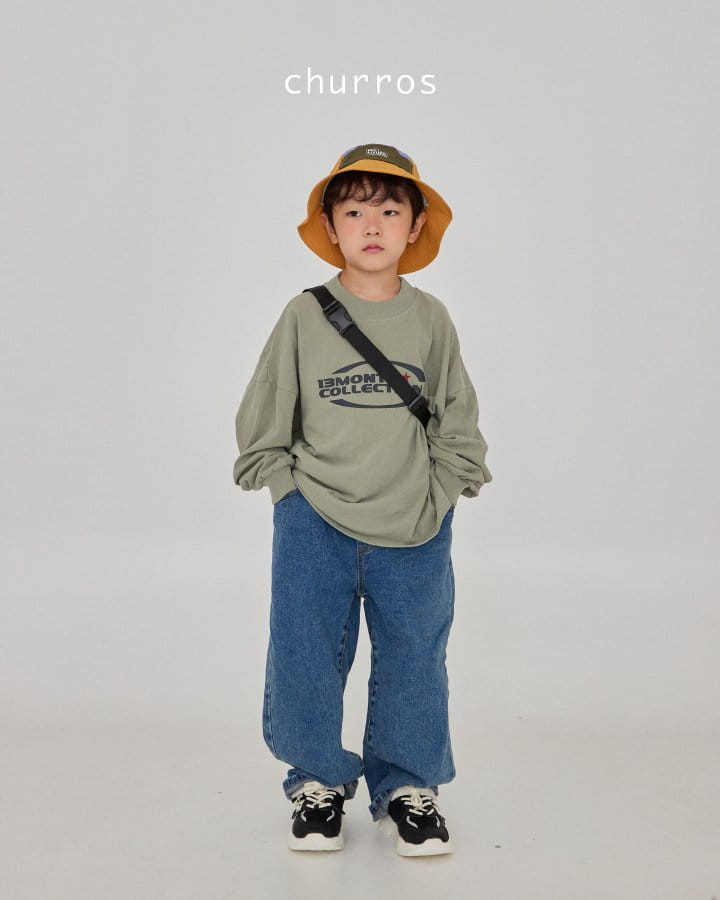 Churros - Korean Children Fashion - #prettylittlegirls - Wide Jeans - 9