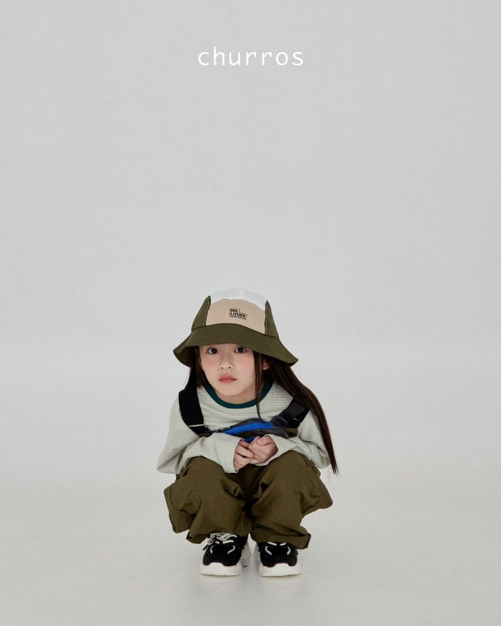 Churros - Korean Children Fashion - #prettylittlegirls - Banding Overalls Pants - 2