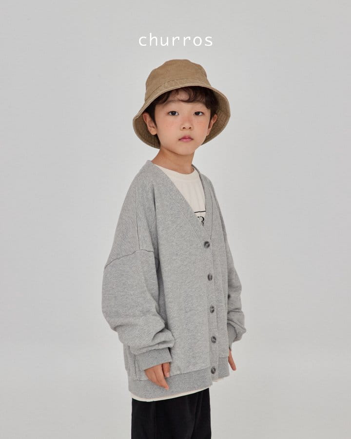 Churros - Korean Children Fashion - #prettylittlegirls - P Basic Cardigan - 3