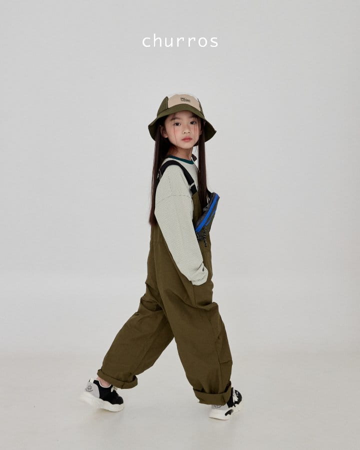 Churros - Korean Children Fashion - #prettylittlegirls - 08 Stripes Tee - 12
