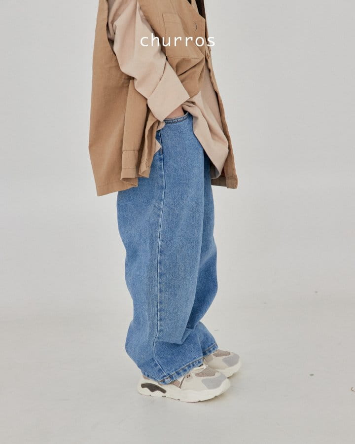 Churros - Korean Children Fashion - #stylishchildhood - Wide Jeans - 12