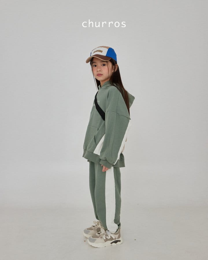 Churros - Korean Children Fashion - #todddlerfashion - Side Color Pants - 9