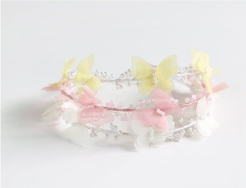 Dalla - Korean Children Fashion - #magicofchildhood - Butterfly Hairband - 4