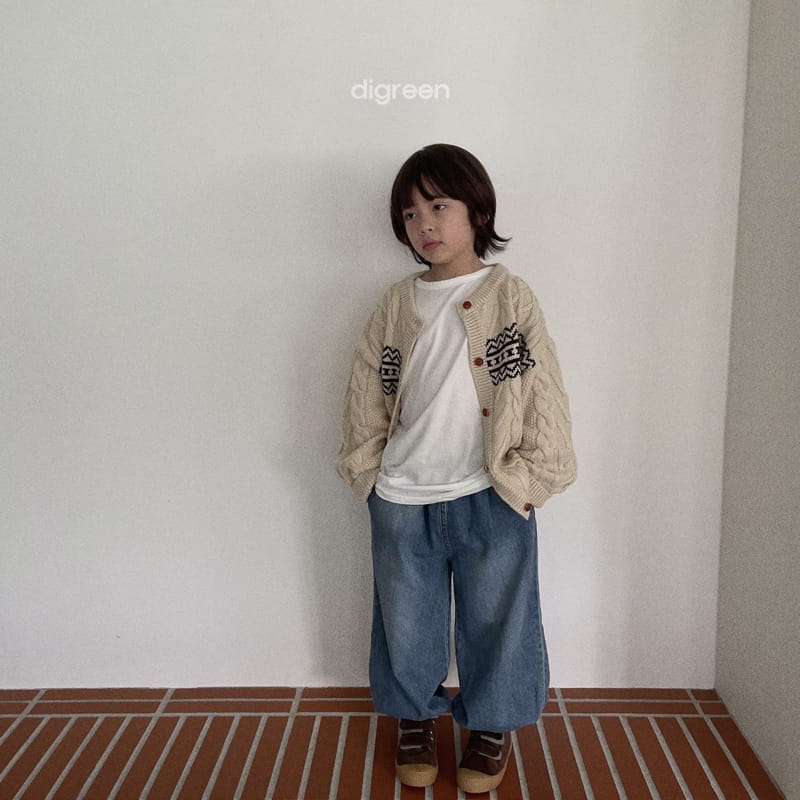Digreen - Korean Children Fashion - #childrensboutique - Smooth Cardigan - 8