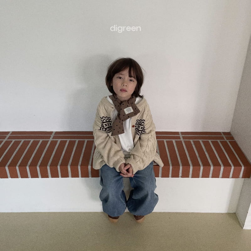 Digreen - Korean Children Fashion - #prettylittlegirls - Smooth Cardigan - 3