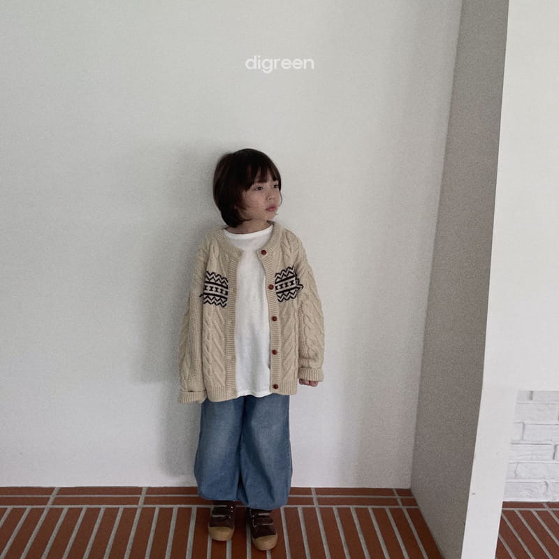 Digreen - Korean Children Fashion - #stylishchildhood - Smooth Cardigan - 6