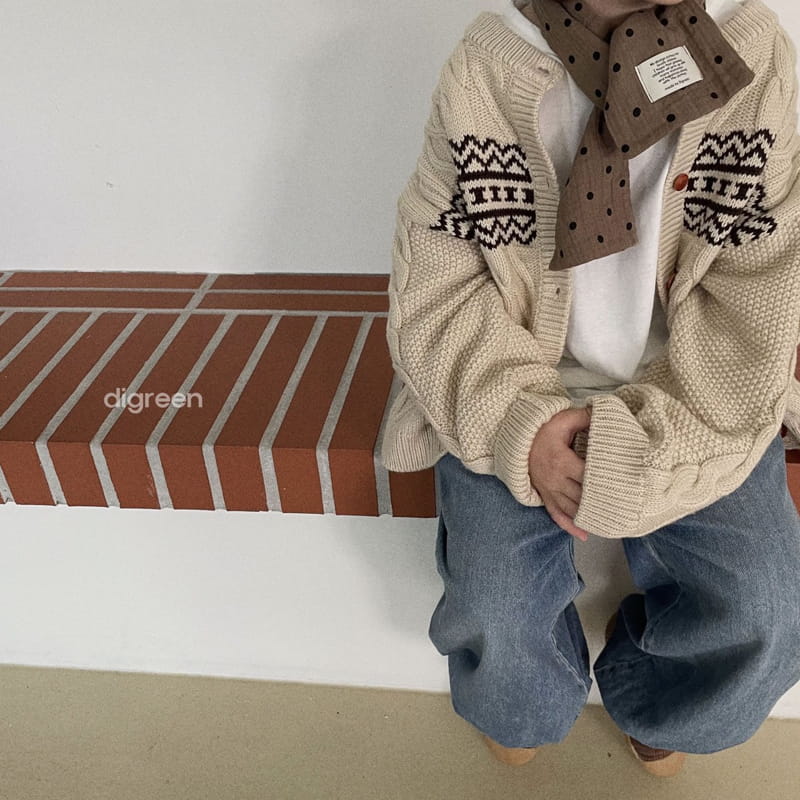 Digreen - Korean Children Fashion - #toddlerclothing - Smooth Cardigan - 5
